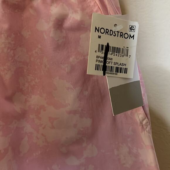 bp Pink Soft Splash Athletic Shorts Size M - Picture 5 of 6